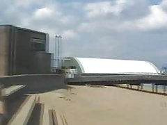 Secrétaire en jupe bleu