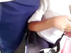 Une blonde sexy baise