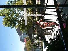 Peau foncée ont deux tronc