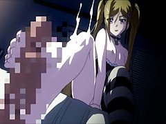 Les génisses avec chupa-чупсом sur la plage