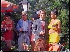 Bouclés sucent membre